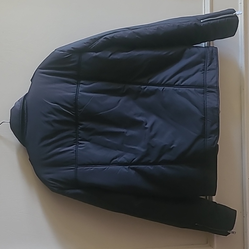 NWOT All Saints Miller Wadded Zip Up Biker Jacket Sz XL - Picture 7 of 12